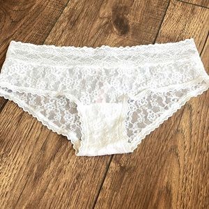Victoria Secret White Lace Underwear